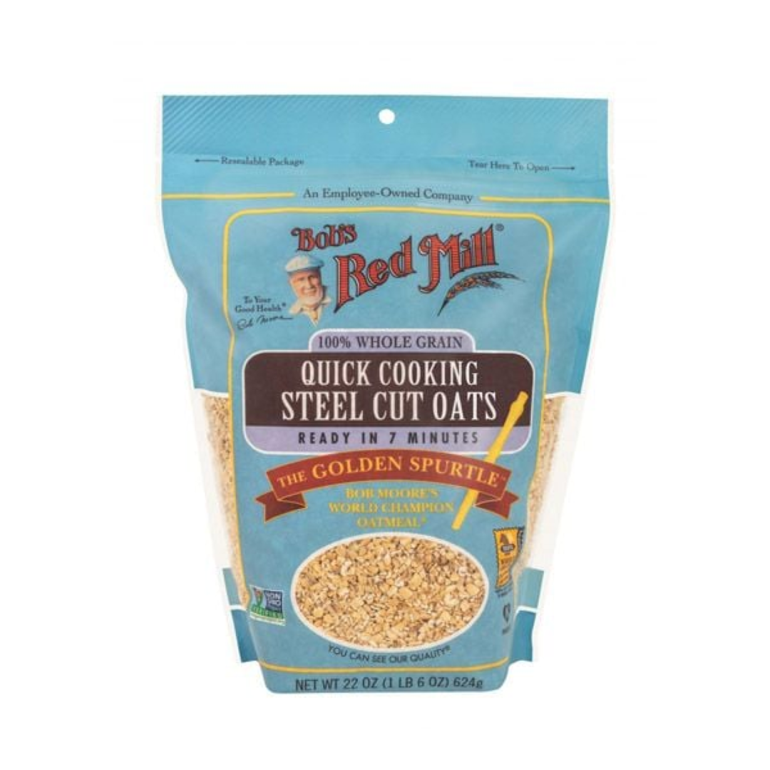 BOBS RM OATS QUICK COOK STEEL CUT 623G